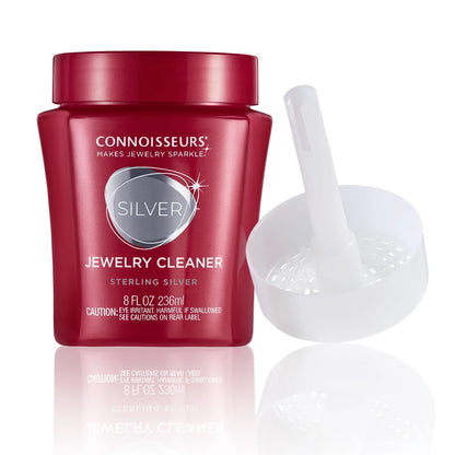 Limpiador De Joyas Plateado, Limpiador Líquido Para Joyas En Frasco Rojo