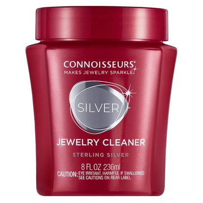 Limpiador De Joyas Plateado, Limpiador Líquido Para Joyas En Frasco Rojo